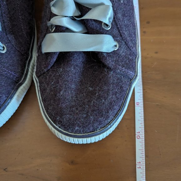 Purple Keds - Womens 8 - wool blend sneakers - Picture 11 of 11
